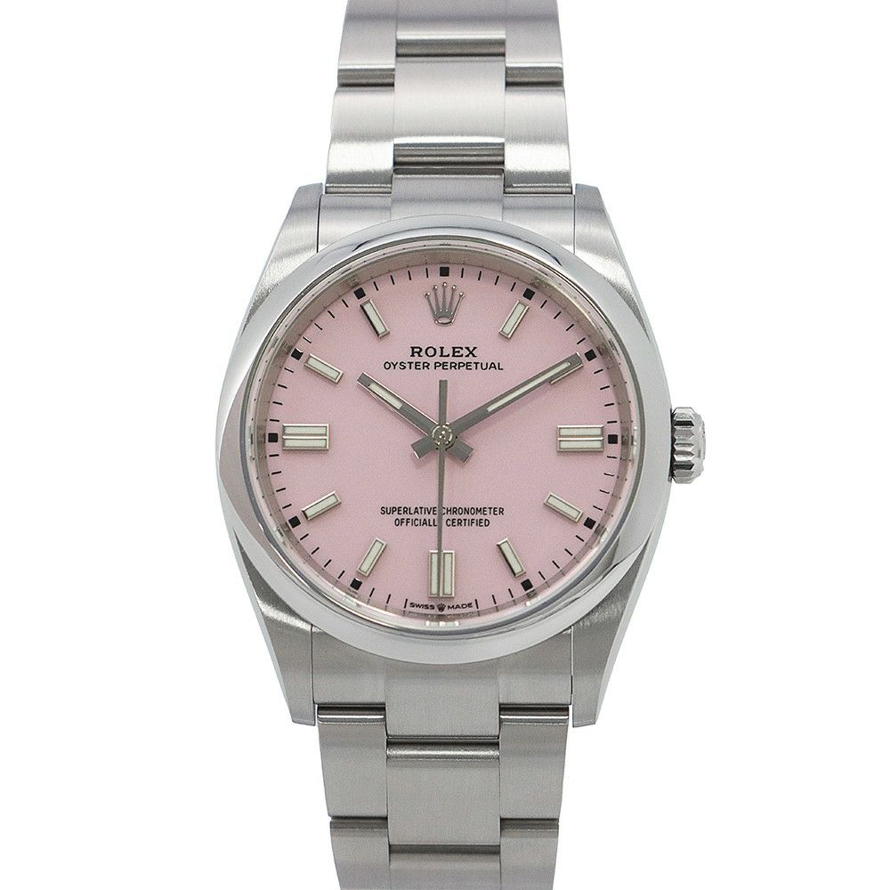 ロレックス オイスターパーペチュアル 36 126000 ROLEX 腕時計 キャンディピンク文字盤