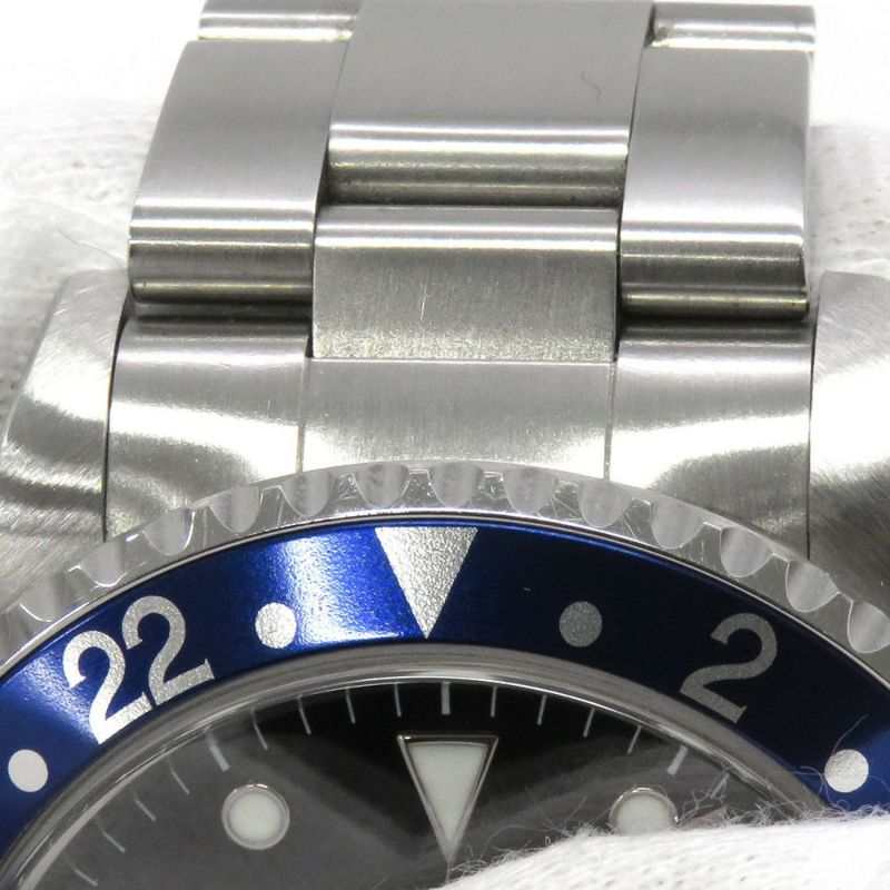 ロレックス GMTマスター U番 16700 ROLEX 腕時計 黒文字盤