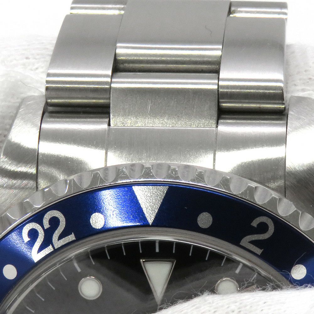 ロレックス GMTマスター U番 16700 ROLEX 腕時計 黒文字盤