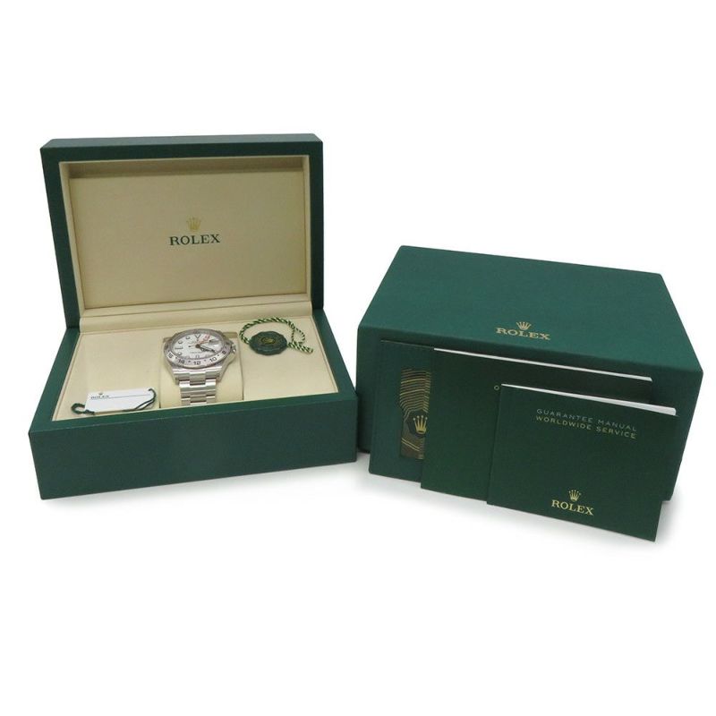 ロレックス エクスプローラー2 ランダムシリアル ルーレット 226570 ROLEX 腕時計 白文字盤