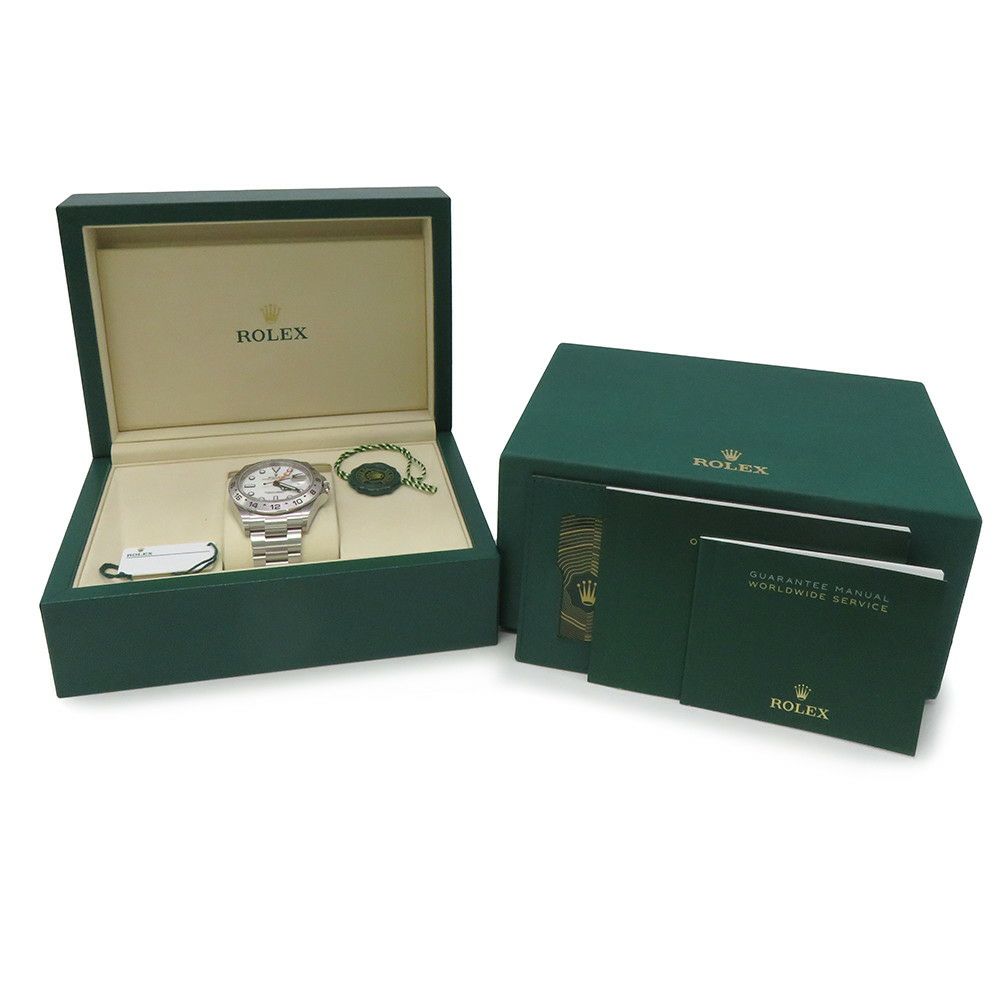 ロレックス エクスプローラー2 ランダムシリアル ルーレット 226570 ROLEX 腕時計 白文字盤