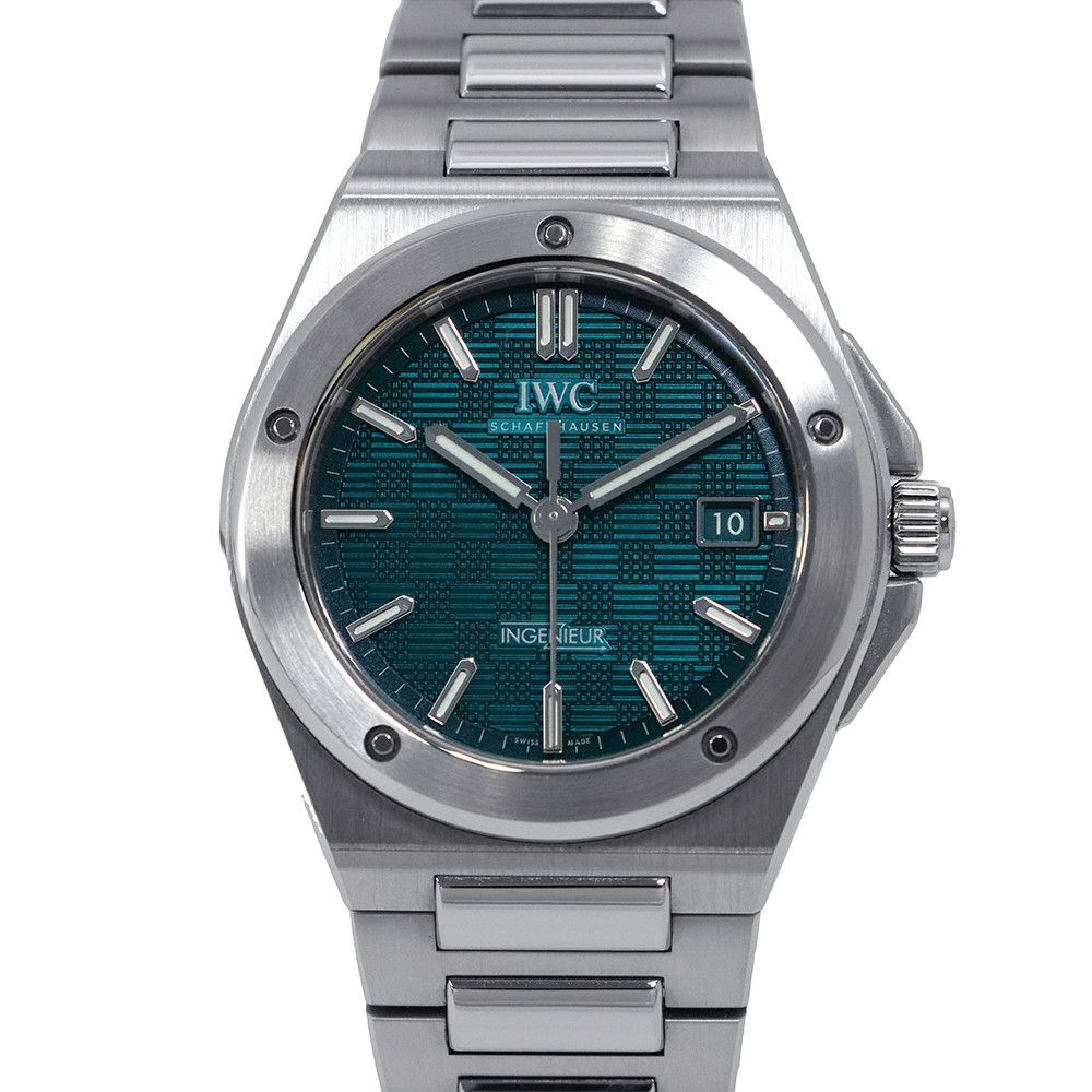 IWC インジュニア オートマティック IW328903 インヂュニア 腕時計 グリーン文字盤