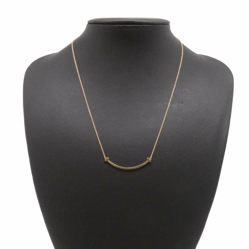 ティファニー ネックレス Tスマイル スマイル ペンダント K18YGイエローゴールド 60011679 ジュエリー