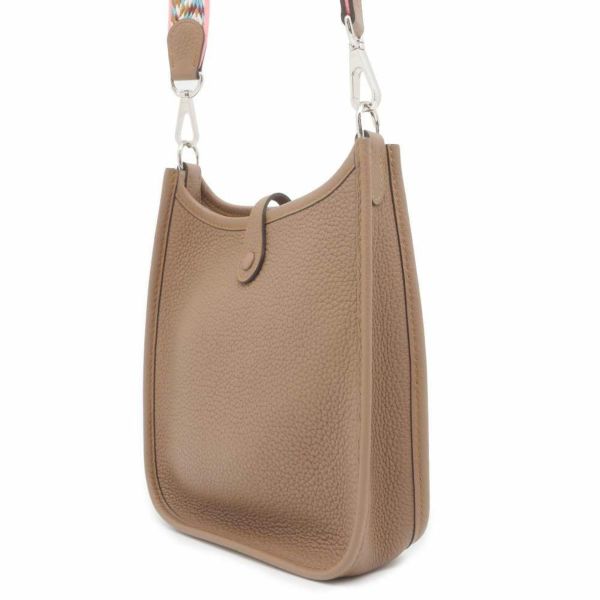 エルメス エブリンTPM アマゾン ジグザク ベージュドゥワイマール/シルバー金具 トリヨンクレマンス D刻印