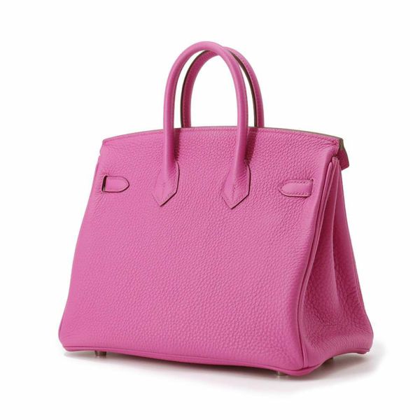 エルメス バーキン25 マグノリア/シルバー金具 トゴ C刻印 HERMES Birkin ハンドバッグ