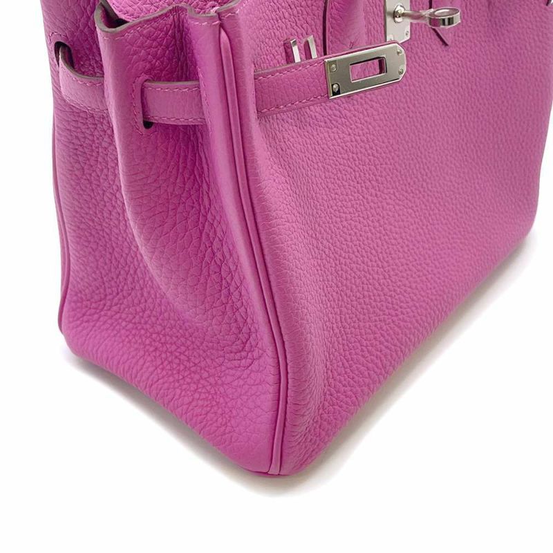 エルメス バーキン25 マグノリア/シルバー金具 トゴ C刻印 HERMES Birkin ハンドバッグ
