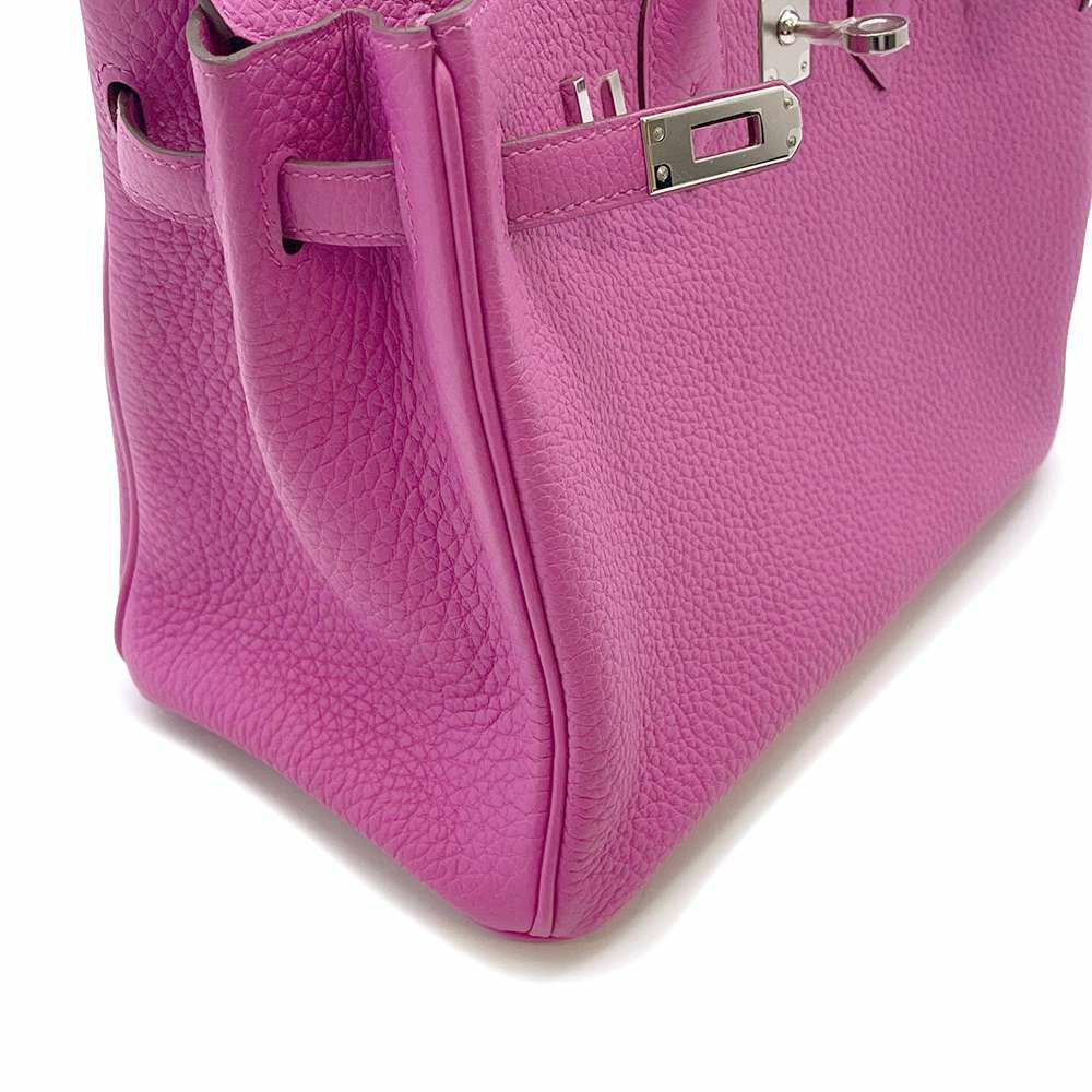 エルメス バーキン25 マグノリア/シルバー金具 トゴ C刻印 HERMES Birkin ハンドバッグ