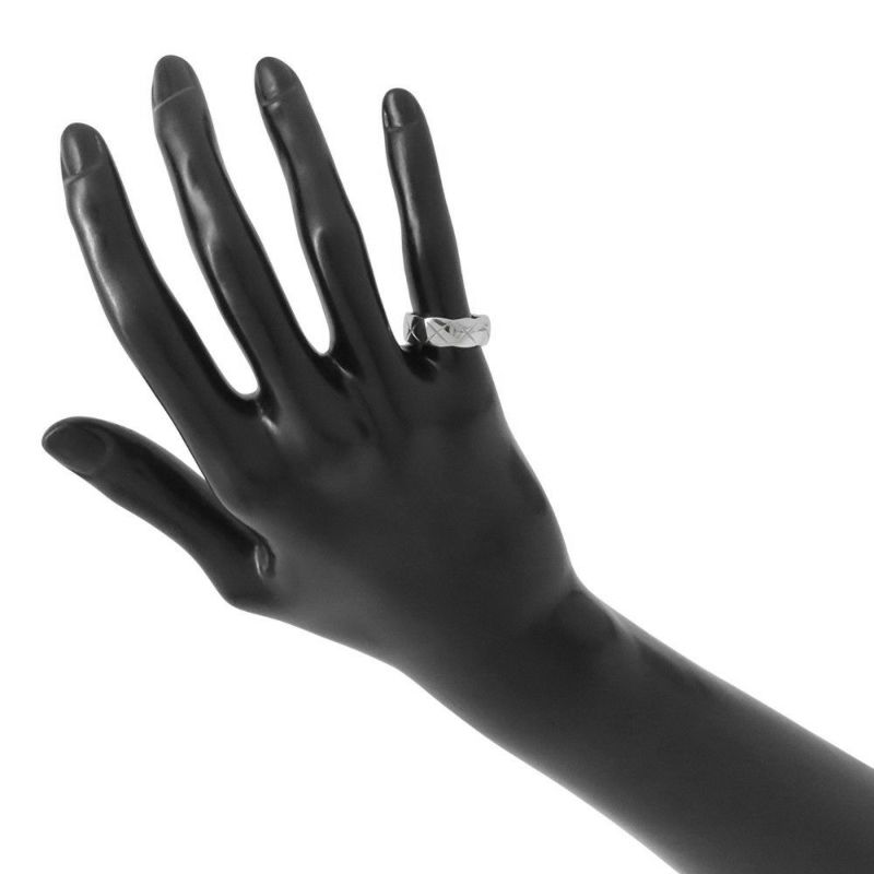 シャネル リング ココ クラッシュ コレクション リング ミディアム K18WG サイズ48 J10570 CHANEL 指輪 ジュエリー