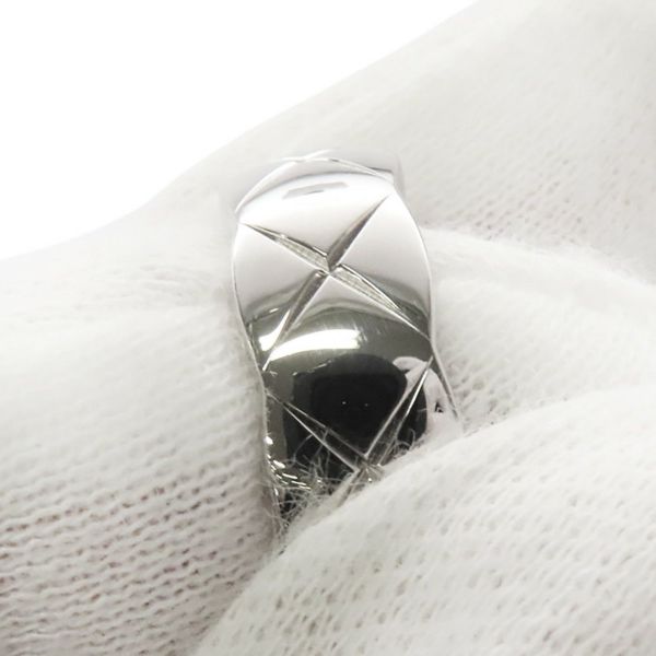 シャネル リング ココ クラッシュ コレクション リング ミディアム K18WG サイズ48 J10570 CHANEL 指輪 ジュエリー