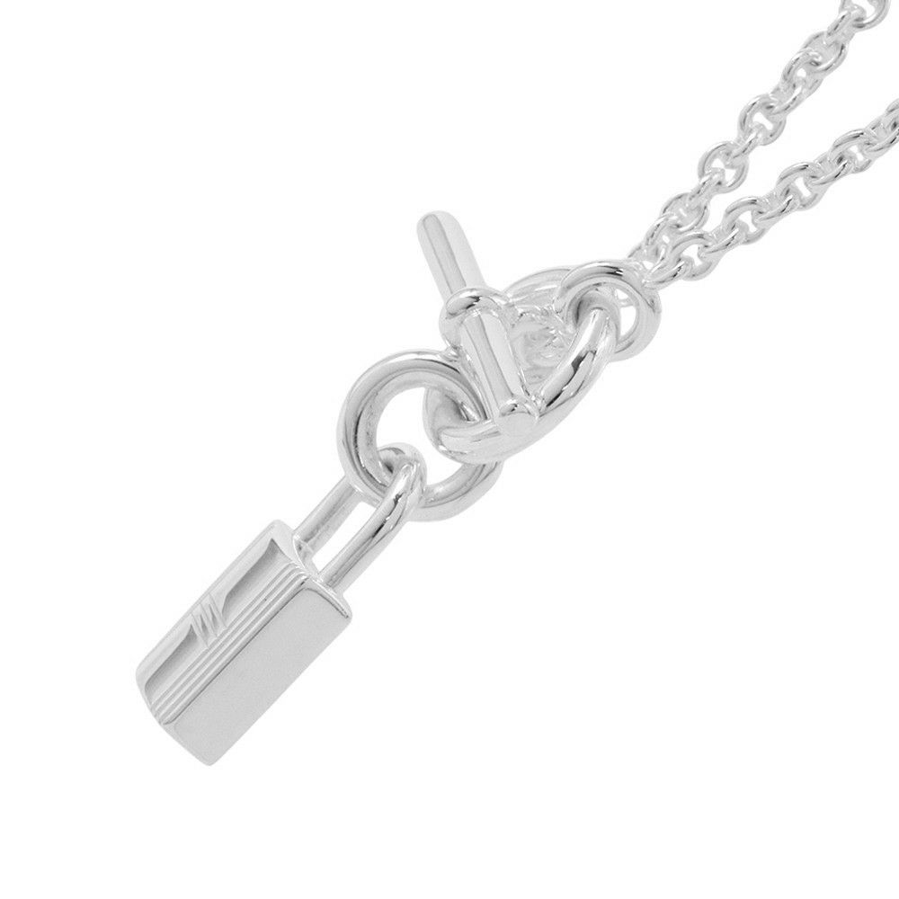 エルメス ネックレス アミュレット ケリー・カデナ SV925シルバー HERMES ペンダント ジュエリー