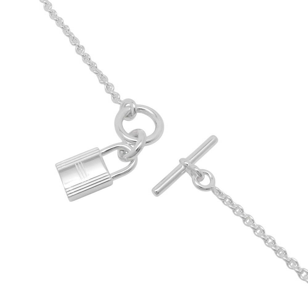 エルメス ネックレス アミュレット ケリー・カデナ SV925シルバー HERMES ペンダント ジュエリー