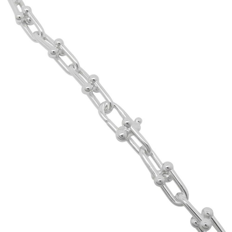 ティファニー ネックレス ハードウェア グラジュエイテッド リンク SV925シルバー Tiffany&Co. ジュエリー