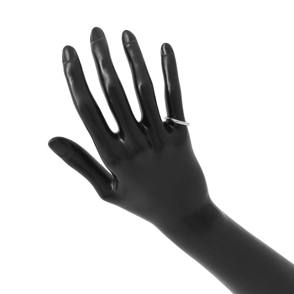 グラフ リング ローレンス グラフ シグネチャー バンド K18WGホワイトゴールド リングサイズ約9号 GRAFF 指輪