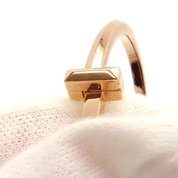 ティファニー ブレスレット Tワン ナロー ヒンジ バングル K18PGピンクゴールド 69334865