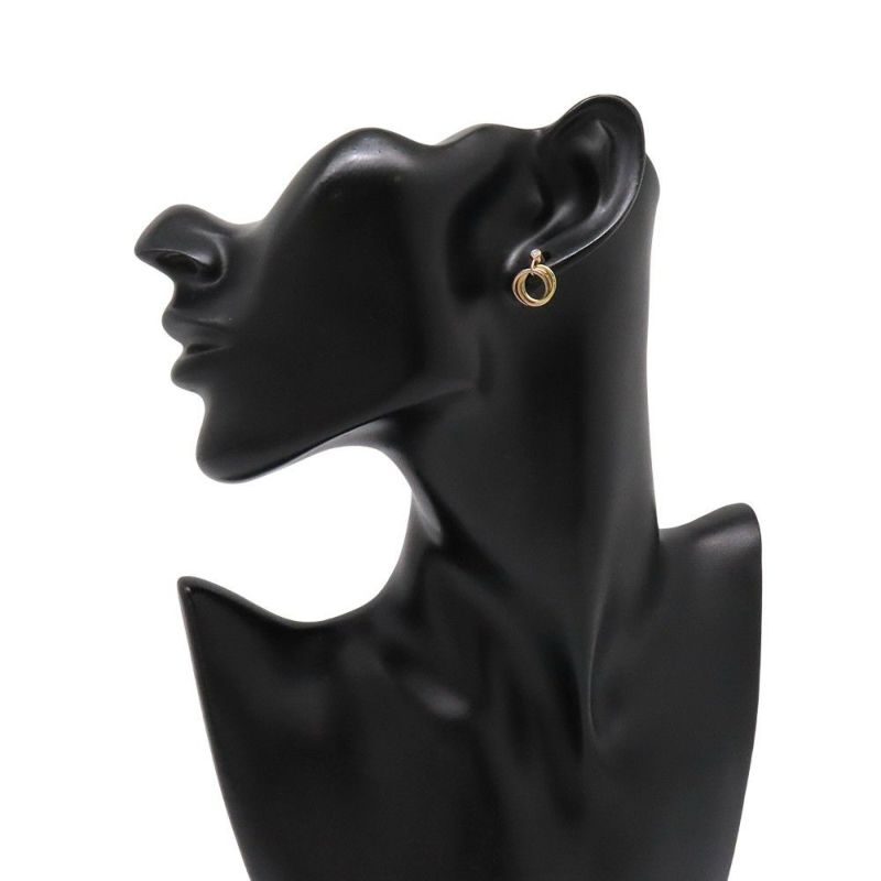 カルティエ ピアス トリニティ ピアス K18WG/K18YG/K18PG ダイヤ計約0.08ct B8043200 Cartier