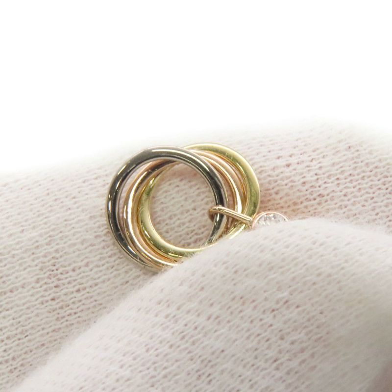 カルティエ ピアス トリニティ ピアス K18WG/K18YG/K18PG ダイヤ計約0.08ct B8043200 Cartier