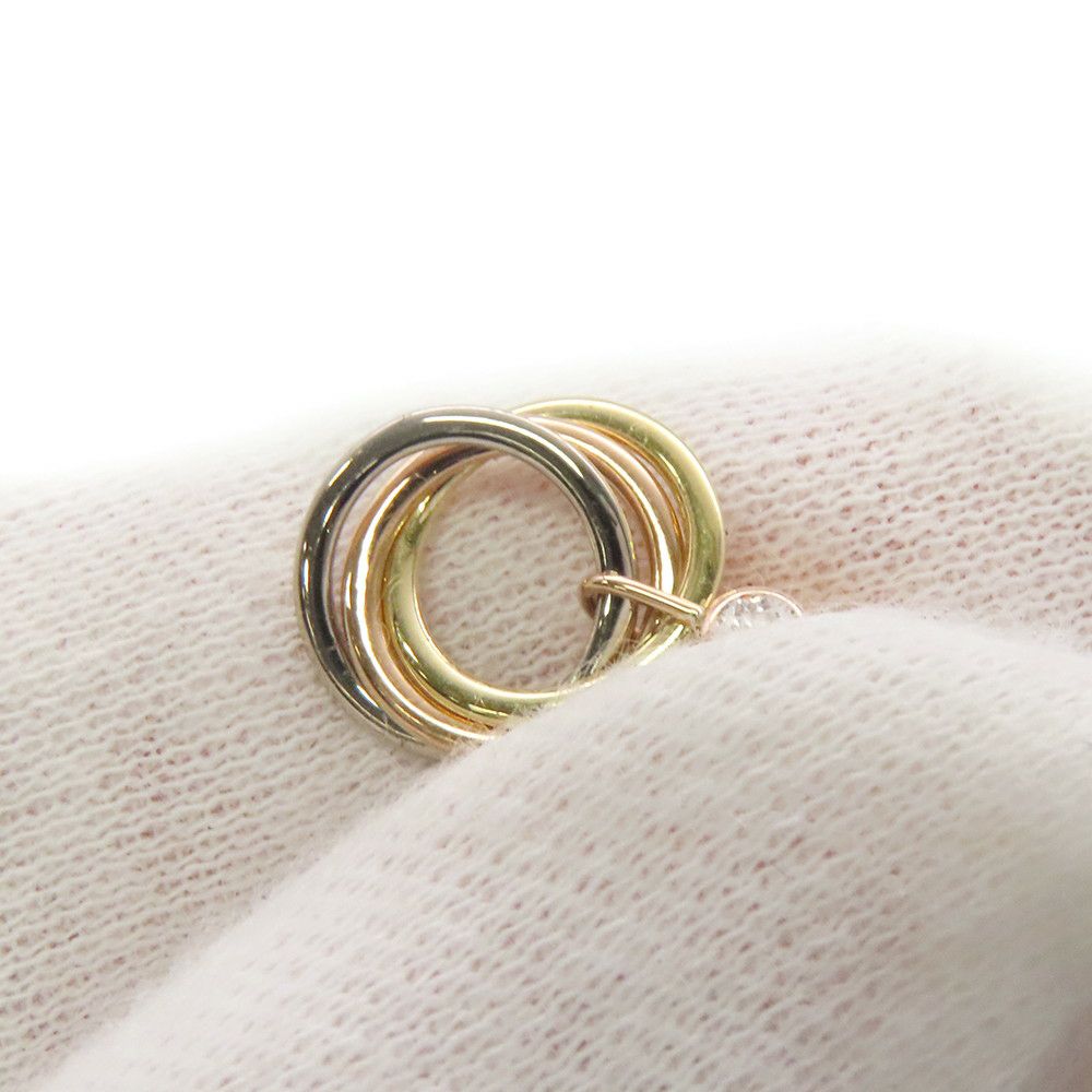 カルティエ ピアス トリニティ ピアス K18WG/K18YG/K18PG ダイヤ計約0.08ct B8043200 Cartier