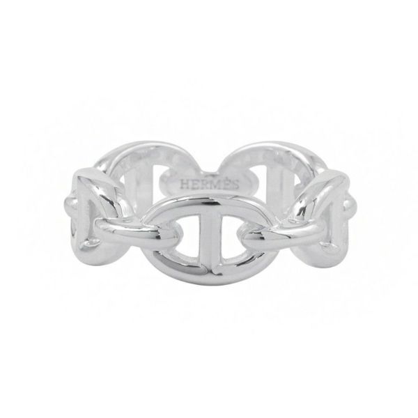 エルメス リング シェーヌダンクル アンシェネPM Enchainee SV925シルバー リングサイズ54 HERMES ジュエリー 指輪