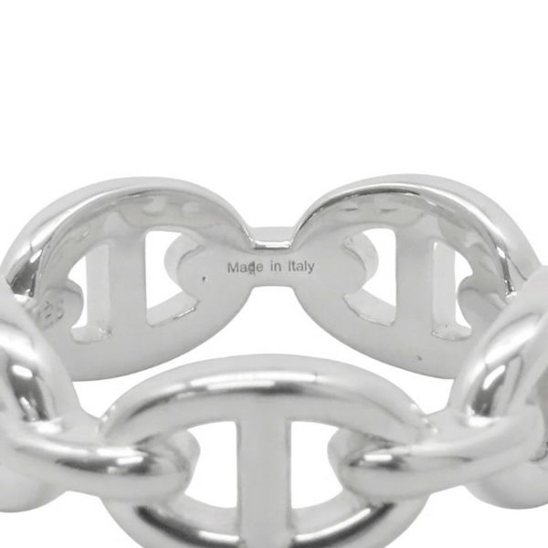 エルメス リング シェーヌダンクル アンシェネPM Enchainee SV925シルバー リングサイズ54 HERMES ジュエリー 指輪