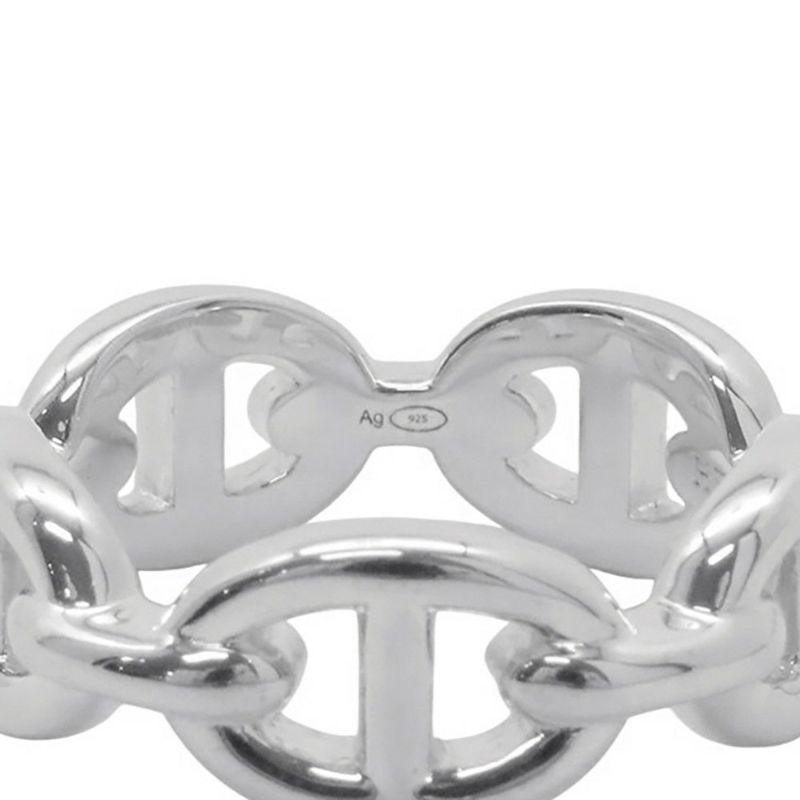 エルメス リング シェーヌダンクル アンシェネPM Enchainee SV925シルバー リングサイズ54 HERMES ジュエリー 指輪