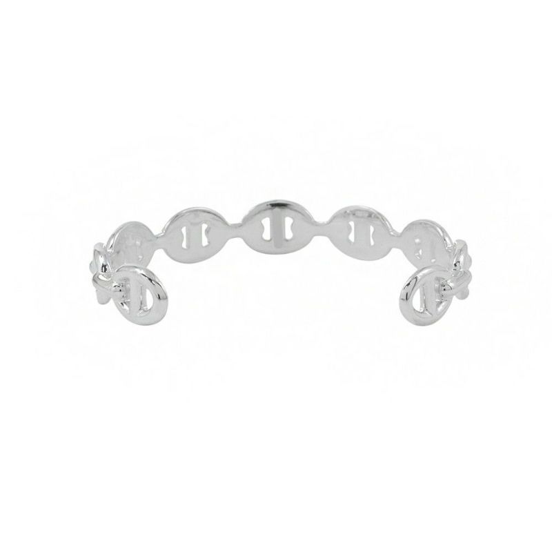 エルメス ブレスレット シェーヌダンクル アンシェネ バングル SV925シルバー サイズSH HERMES バングル