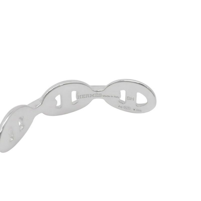 エルメス ブレスレット シェーヌダンクル アンシェネ バングル SV925シルバー サイズSH HERMES バングル
