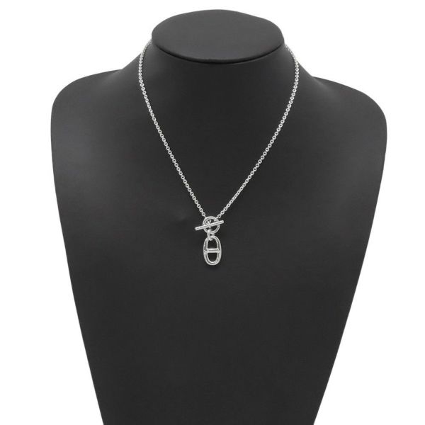 エルメス ネックレス シェーヌダンクル アミュレット SV925シルバー HERMES ペンダント ジュエリー