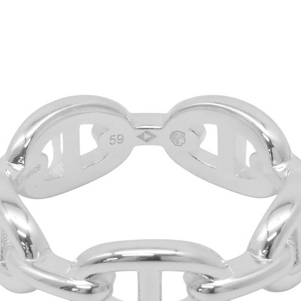エルメス リング シェーヌダンクル アンシェネPM Enchainee SV925シルバー リングサイズ59 HERMES ジュエリー 指輪