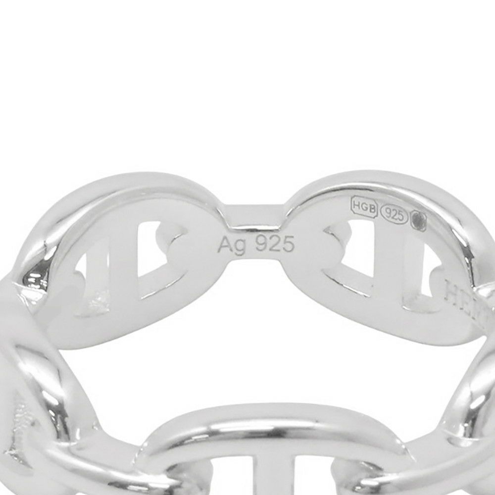 エルメス リング シェーヌダンクル アンシェネPM Enchainee SV925シルバー リングサイズ59 HERMES ジュエリー 指輪