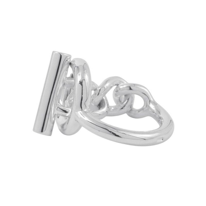 エルメス リング クロワゼットMM SV925シルバー リングサイズ54 HERMES ジュエリー 指輪