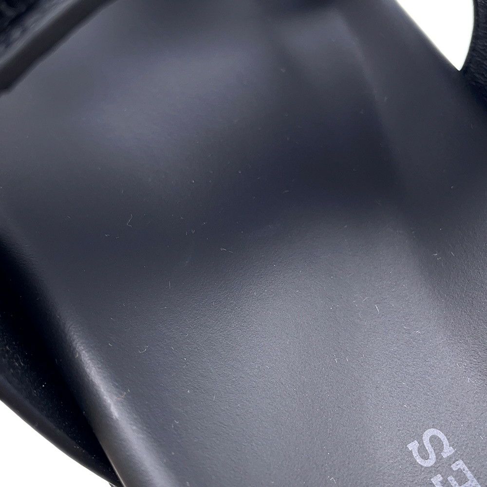 エルメス サンダル シプレ カーフレザー レディースサイズ36.5 HERMES 靴 黒