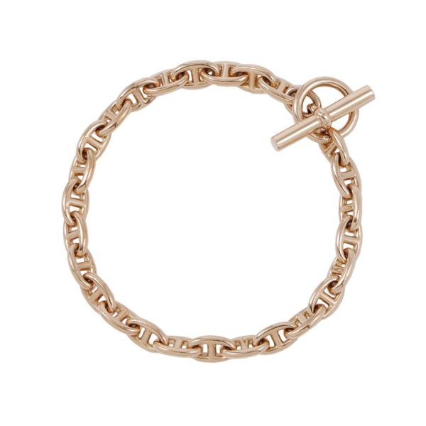 【l.us】HERMES シェーヌダンクル　TPM 　26コマ 新品HERMES ローズゴールド TPMシェーヌダンクル26コマ