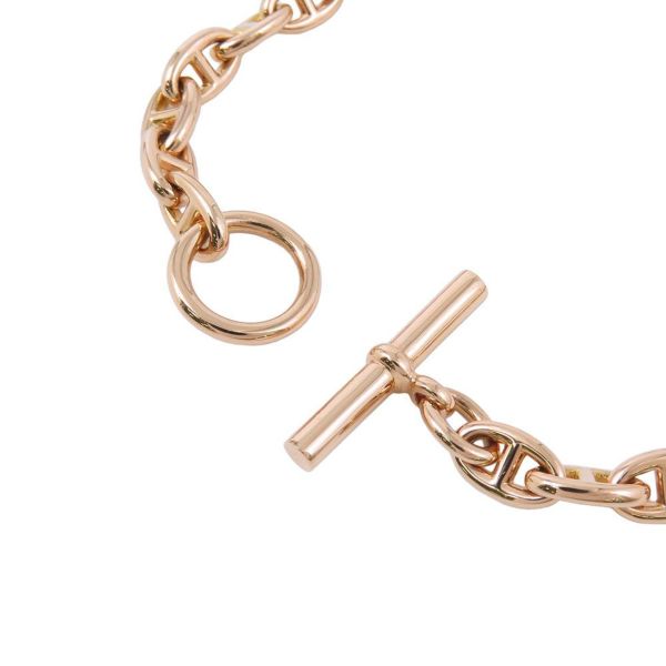 エルメス ブレスレット シェーヌダンクルTPM 26コマ K18PGピンクゴールド HERMES ジュエリー