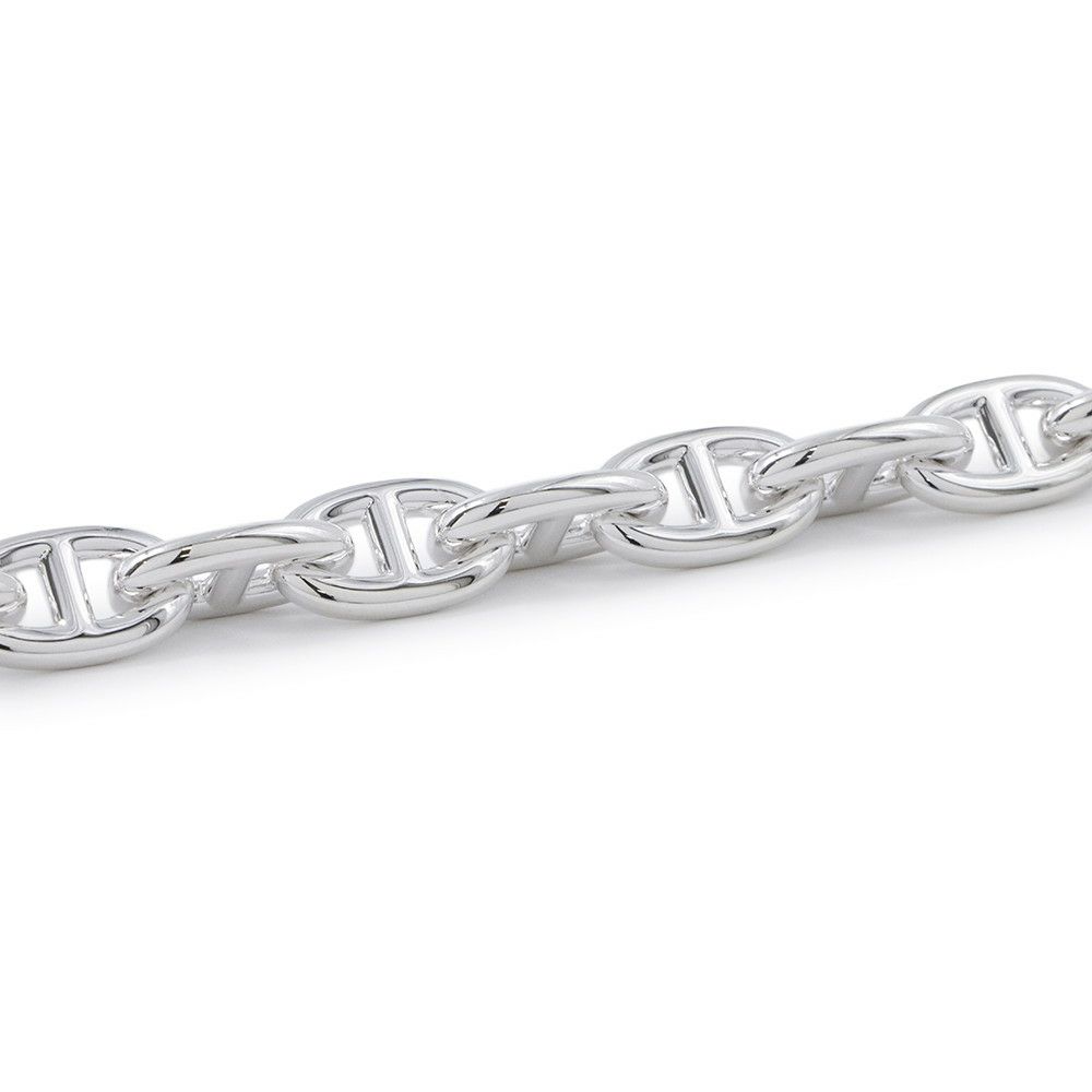 エルメス ブレスレット シェーヌダンクルMM 18コマ SV925シルバー HERMES ジュエリー