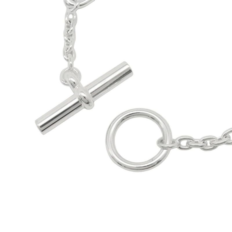 エルメス ブレスレット シェーヌダンクル ファランドール SV925シルバー サイズST HERMES ジュエリー