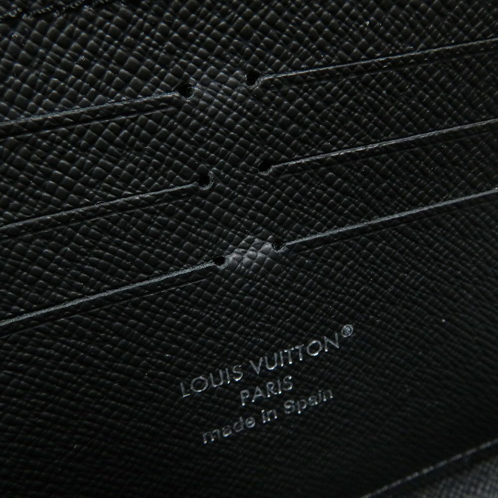 ルイヴィトン 長財布 ダミエ・グラフィット ジッピーウォレット・ホリゾンタル N00056 黒 ブラック