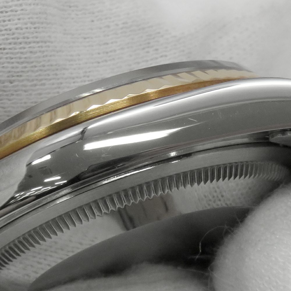 ロレックス デイトジャスト L番 SS/K18YG 116233 ROLEX 腕時計 シャンパン文字盤