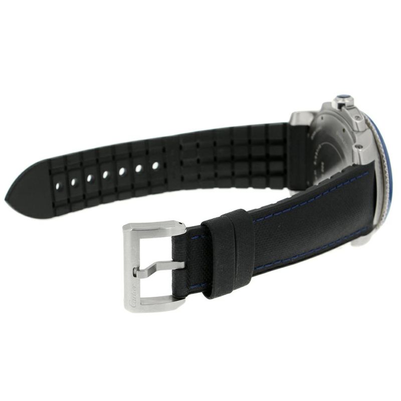 カルティエ カリブル ドゥ カルティエ ダイバー WSCA0010 Cartier 腕時計 ブルー文字盤