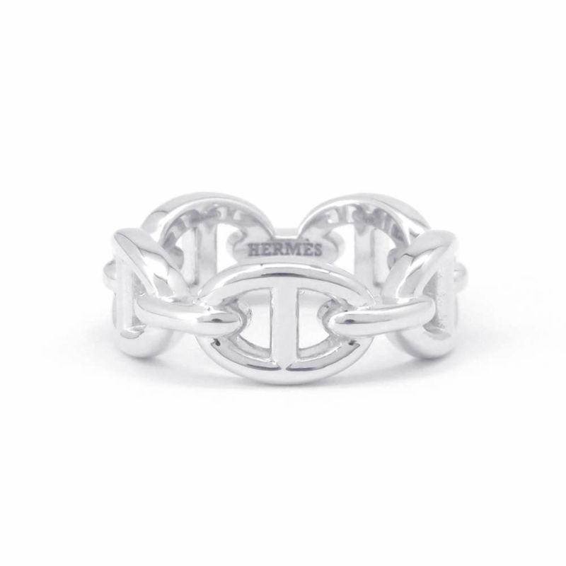 エルメス リング シェーヌダンクル アンシェネPM SV925シルバー リングサイズ49 HERMES ジュエリー