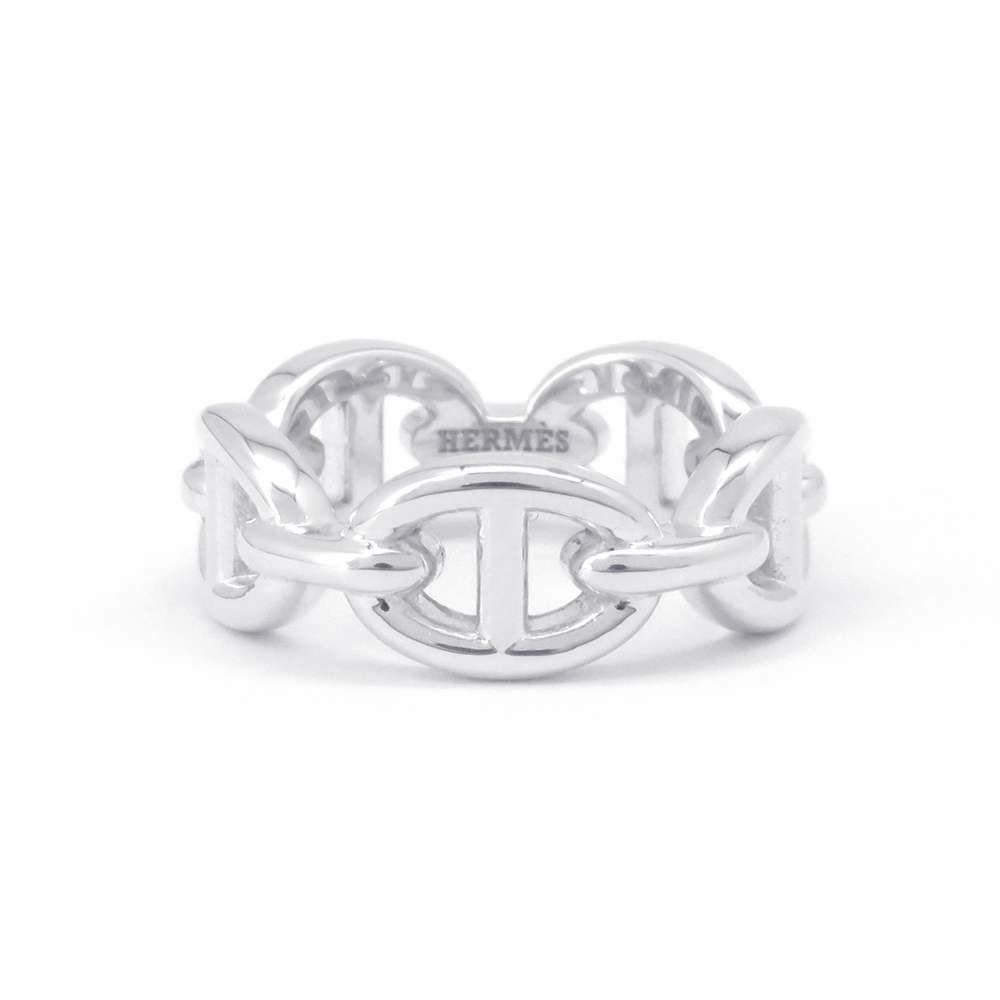 エルメス リング シェーヌダンクル アンシェネPM SV925シルバー リングサイズ49 HERMES ジュエリー
