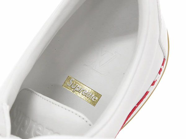 ルイヴィトン スニーカー シュプリーム コラボ モノグラム Sport Sneaker 1A3EQ5 LOUIS VUITTON Supreme 限定 レア 靴 メンズサイズ6