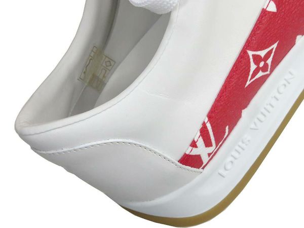 ルイヴィトン スニーカー シュプリーム コラボ モノグラム Sport Sneaker 1A3EQ5 LOUIS VUITTON Supreme 限定 レア 靴 メンズサイズ6