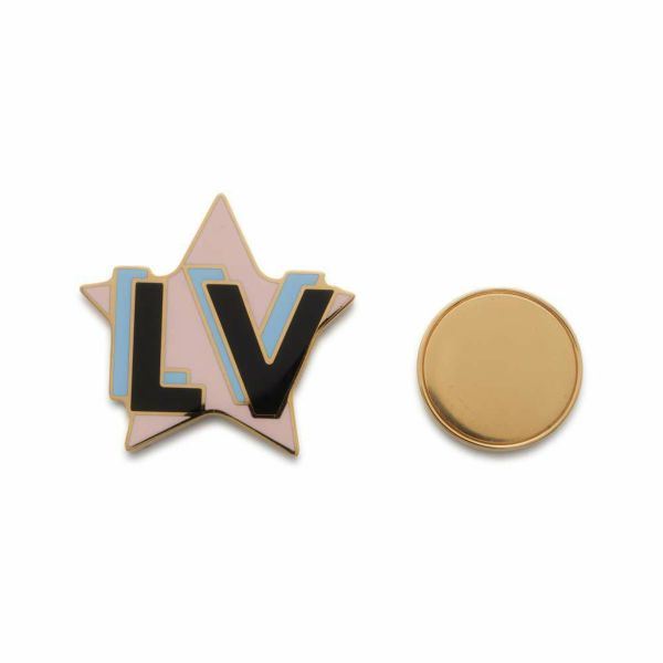 ルイヴィトン ブローチ ビジューサック・サマーフィール メタル スターモチーフ M67297 LOUIS VUITTON アクセサリー