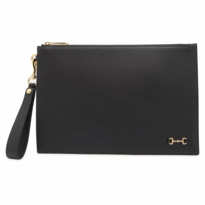 グッチ クラッチバッグ GGエンボス レザー 625569 GUCCI バッグ セカンドバッグ 黒 安心保証 | 中古・新品 ブランド販売ギャラリーレア公式通販