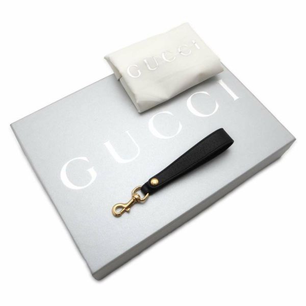 グッチ クラッチバッグ ホースビット レザー 700524 GUCCI バッグ 黒