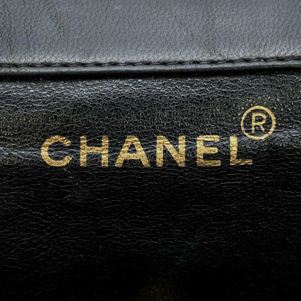 シャネル リュック ココマーク マトラッセ チェーン ラムスキン CHANEL バッグ バックパック 黒