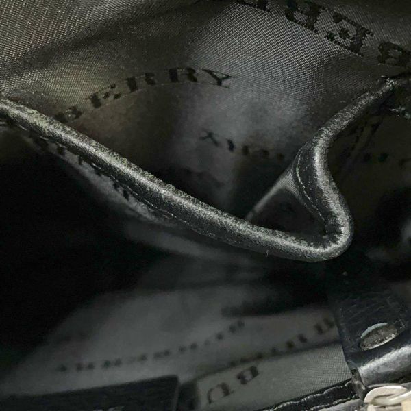 バーバリー ショルダーバッグ ノバチェック ナイロン BURBERRY バーバリー 黒