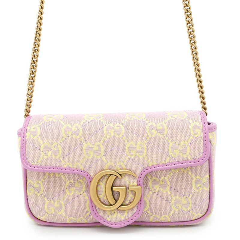 グッチ チェーンショルダーバッグ GG スーパーミニ キャンバス 783141 GUCCI