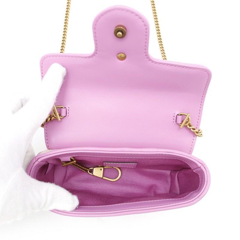 グッチ チェーンショルダーバッグ GG スーパーミニ キャンバス 783141 GUCCI