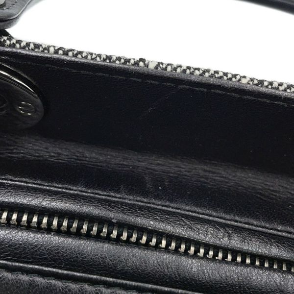 クリスチャン・ディオール ハンドバッグ レディディオール ミディアム キャンバス Christian Dior 2way 黒